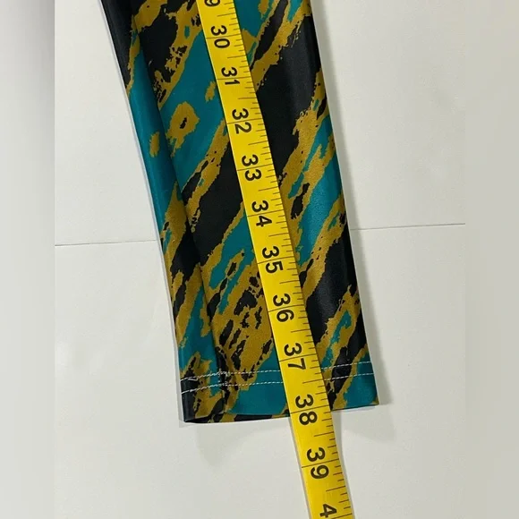 NFL Football Team Apparel Jacksonville Jaguars Stripes Women's Leggings Size S - Picture 6 of 9